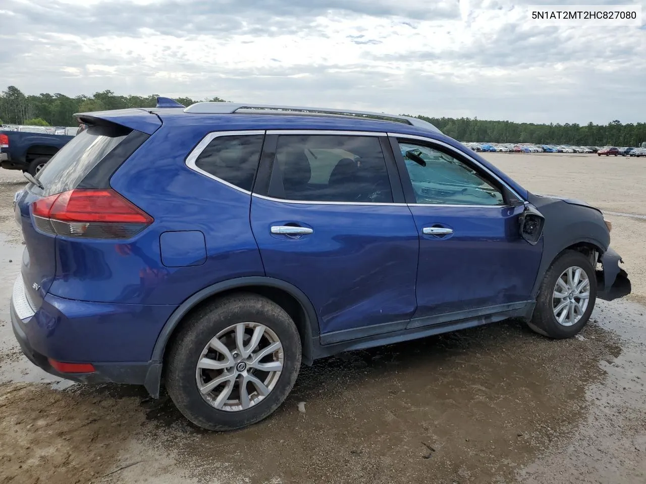 2017 Nissan Rogue S VIN: 5N1AT2MT2HC827080 Lot: 63228814