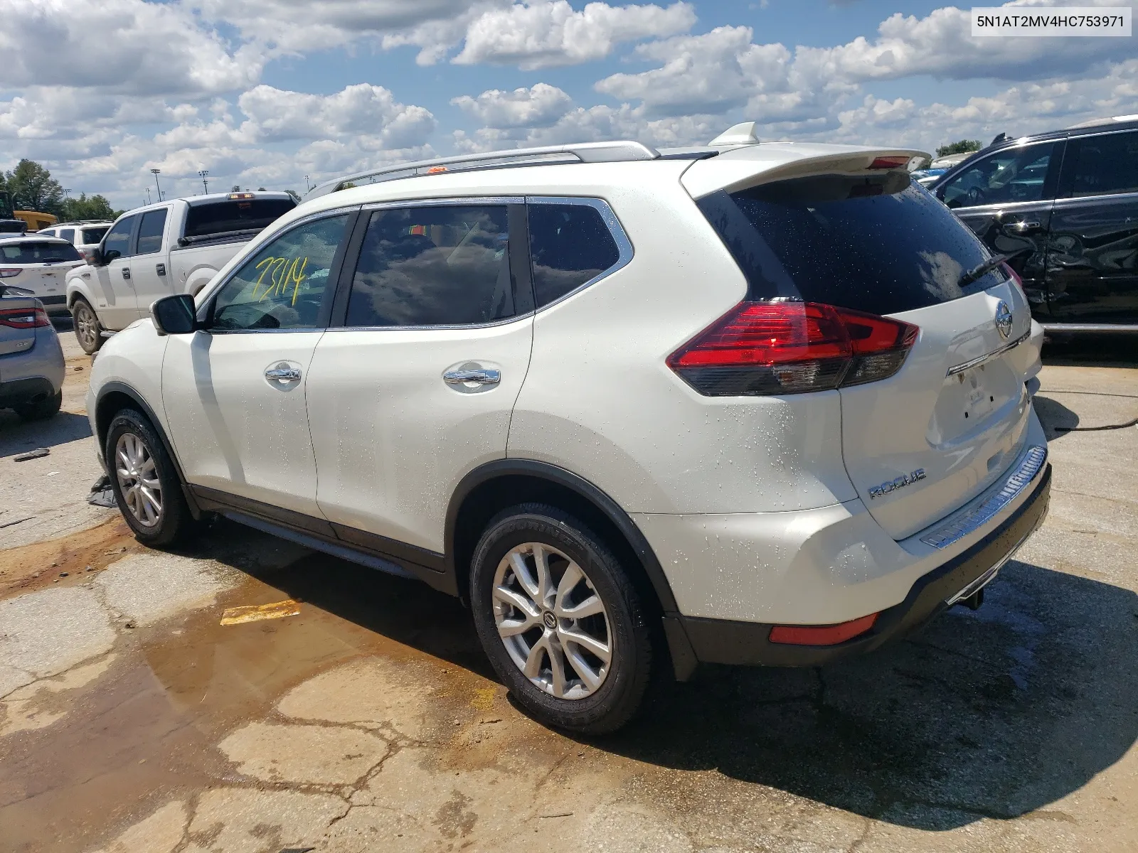 2017 Nissan Rogue Sv VIN: 5N1AT2MV4HC753971 Lot: 63452834