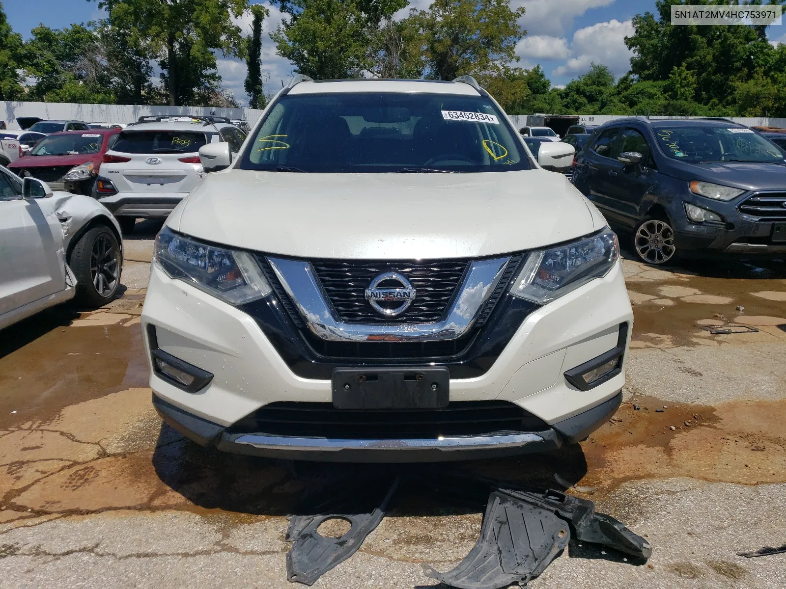 5N1AT2MV4HC753971 2017 Nissan Rogue Sv