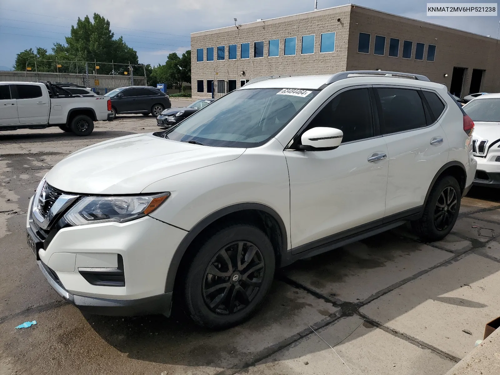 2017 Nissan Rogue S VIN: KNMAT2MV6HP521238 Lot: 63484464