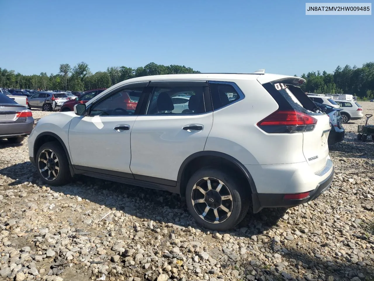 2017 Nissan Rogue S VIN: JN8AT2MV2HW009485 Lot: 63506044