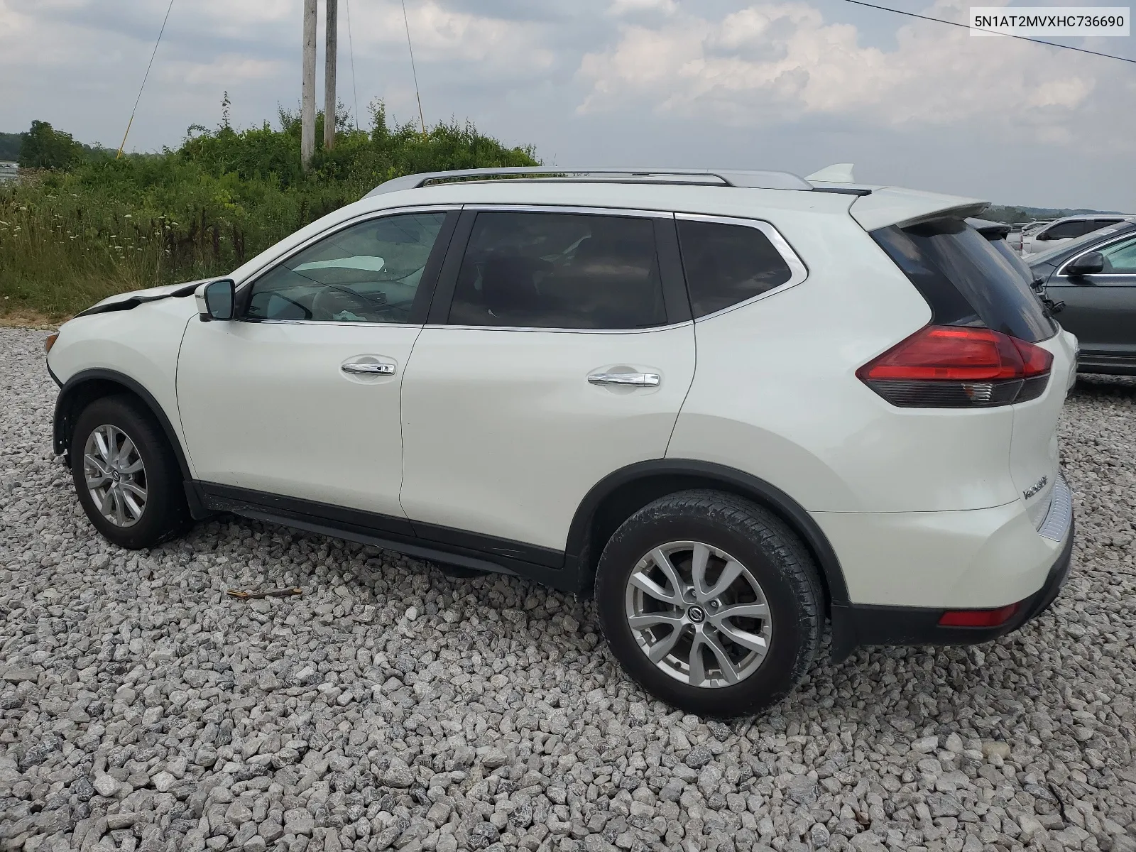 2017 Nissan Rogue Sv VIN: 5N1AT2MVXHC736690 Lot: 63610464