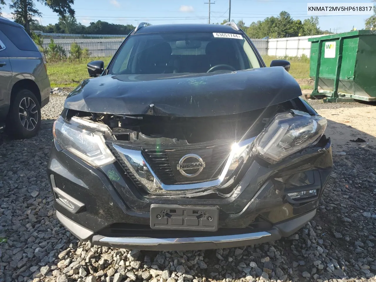 KNMAT2MV5HP618317 2017 Nissan Rogue S