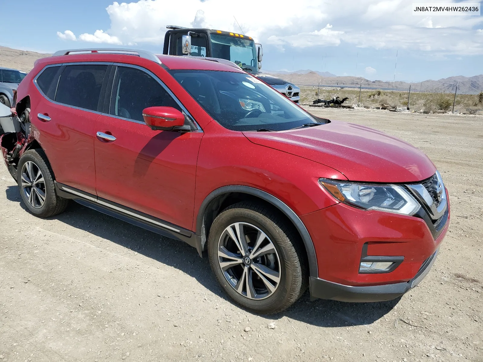 2017 Nissan Rogue S VIN: JN8AT2MV4HW262436 Lot: 63674754