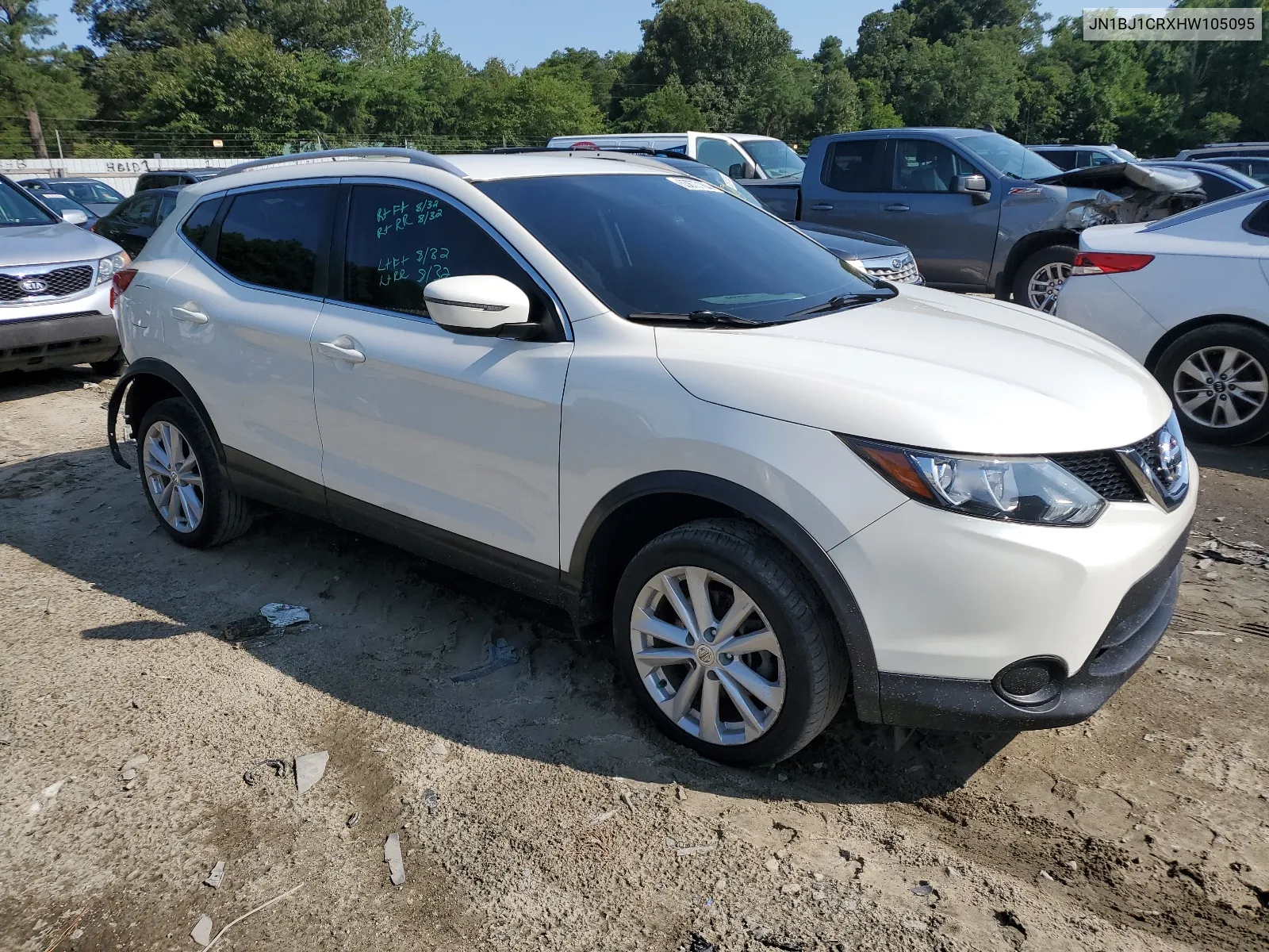 2017 Nissan Rogue Sport S VIN: JN1BJ1CRXHW105095 Lot: 63677184