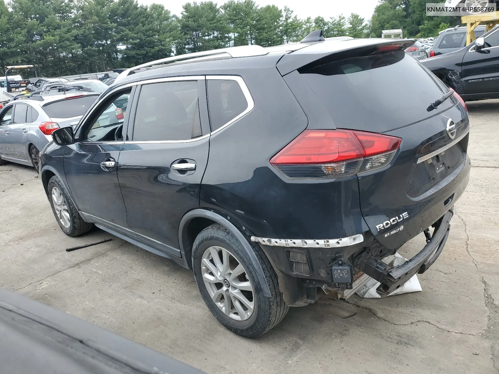 2017 Nissan Rogue S VIN: KNMAT2MT4HP558769 Lot: 63692834