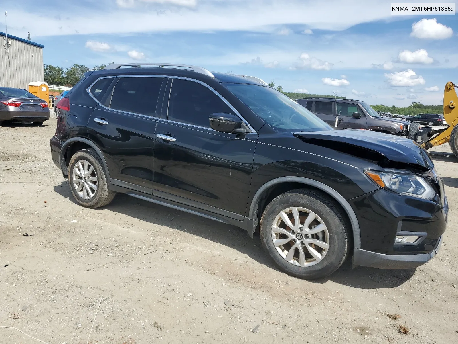 2017 Nissan Rogue S VIN: KNMAT2MT6HP613559 Lot: 63796874