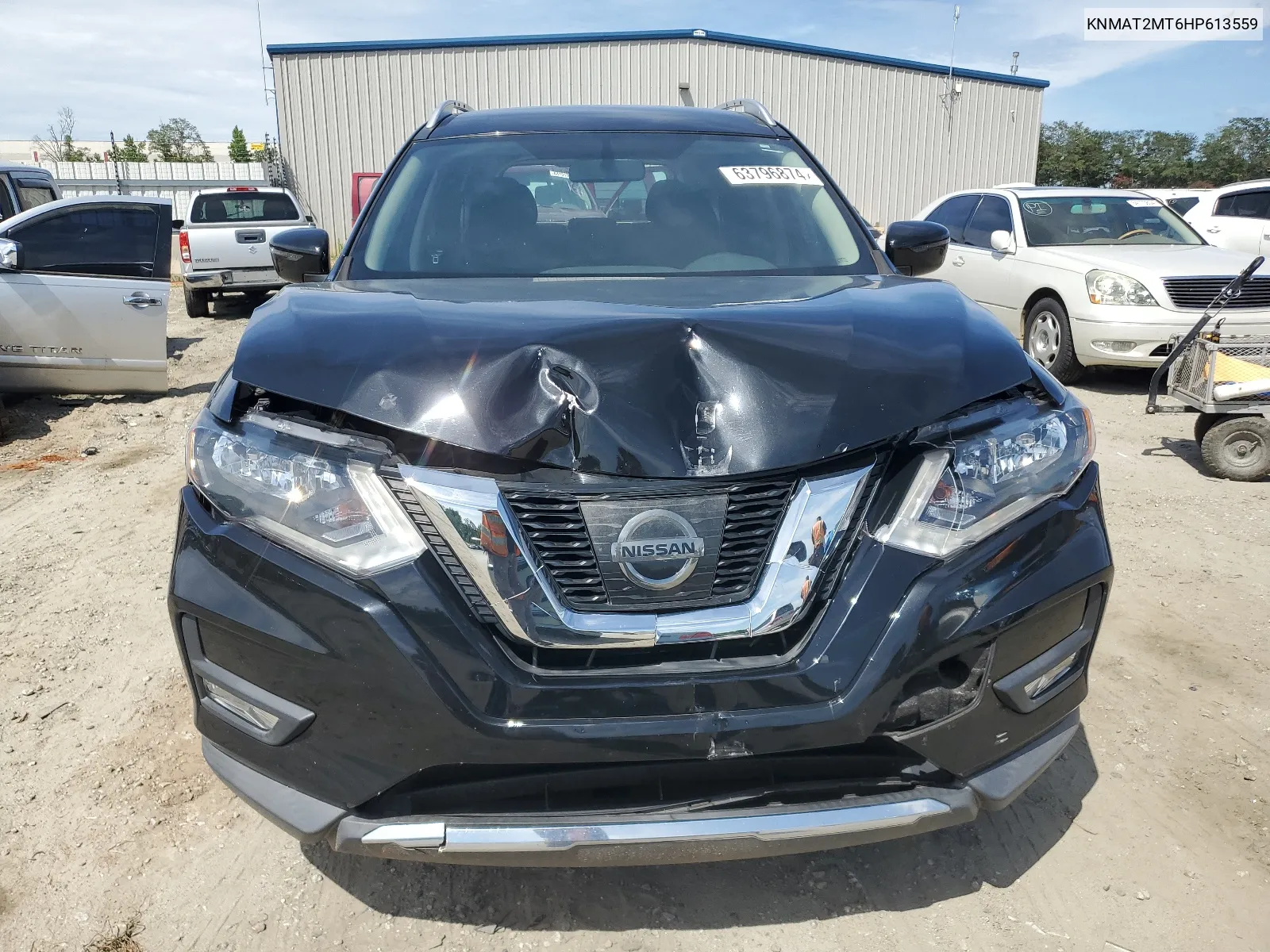 2017 Nissan Rogue S VIN: KNMAT2MT6HP613559 Lot: 63796874