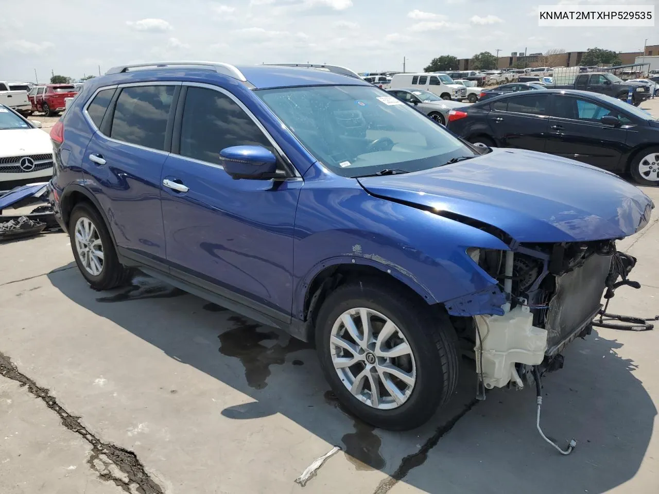 2017 Nissan Rogue S VIN: KNMAT2MTXHP529535 Lot: 63830234