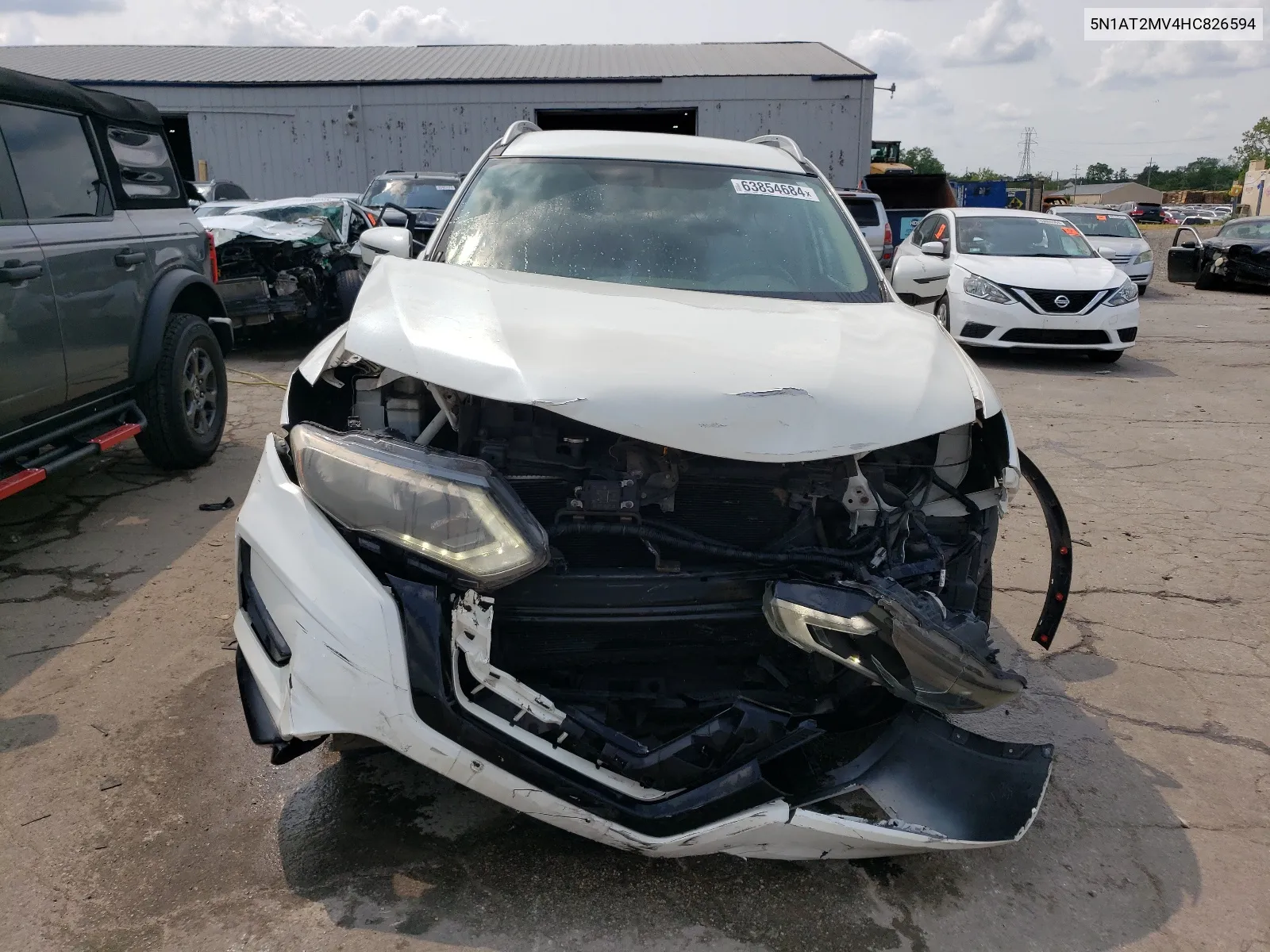 5N1AT2MV4HC826594 2017 Nissan Rogue Sv