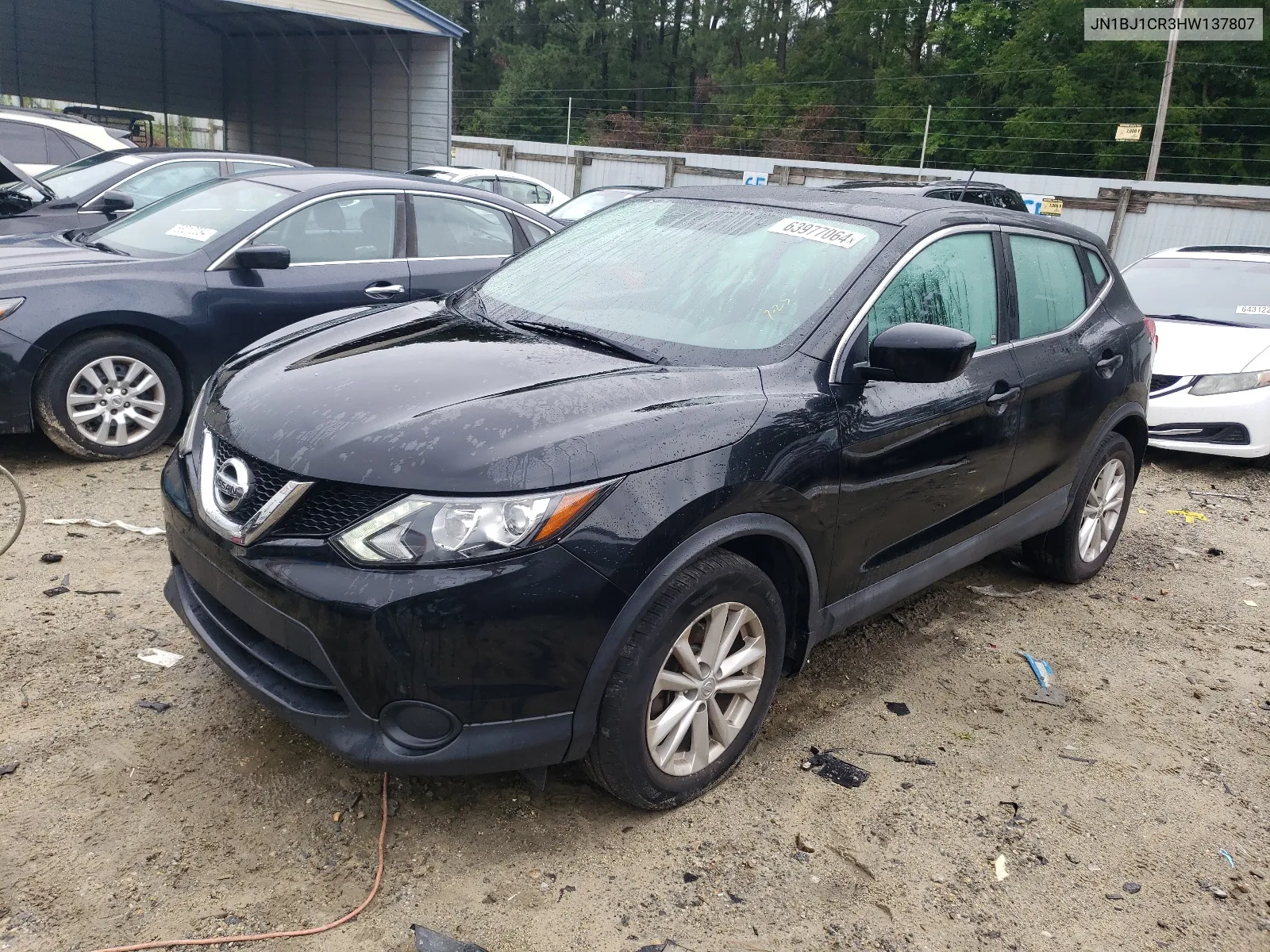 2017 Nissan Rogue Sport S VIN: JN1BJ1CR3HW137807 Lot: 63977064