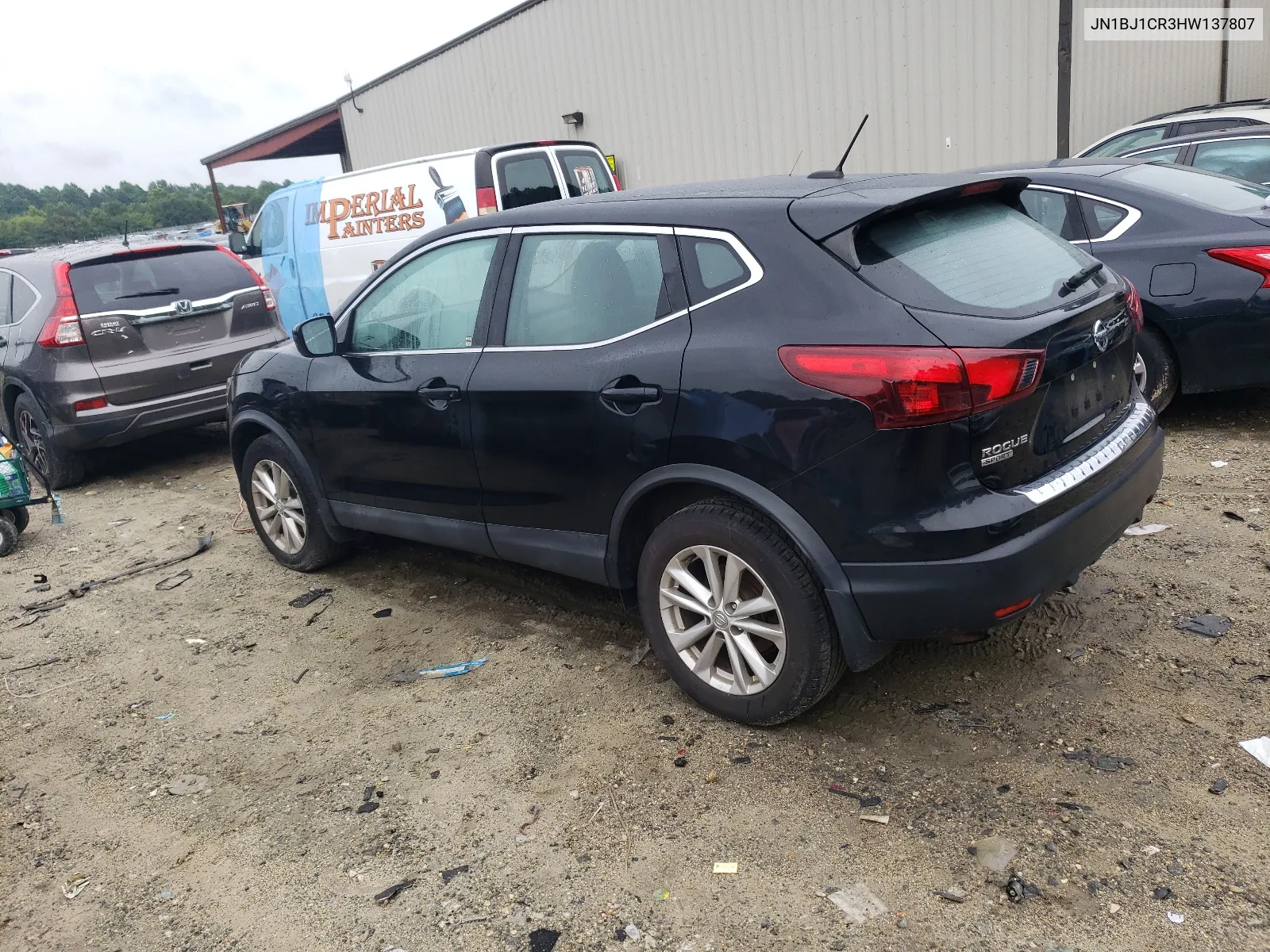 JN1BJ1CR3HW137807 2017 Nissan Rogue Sport S