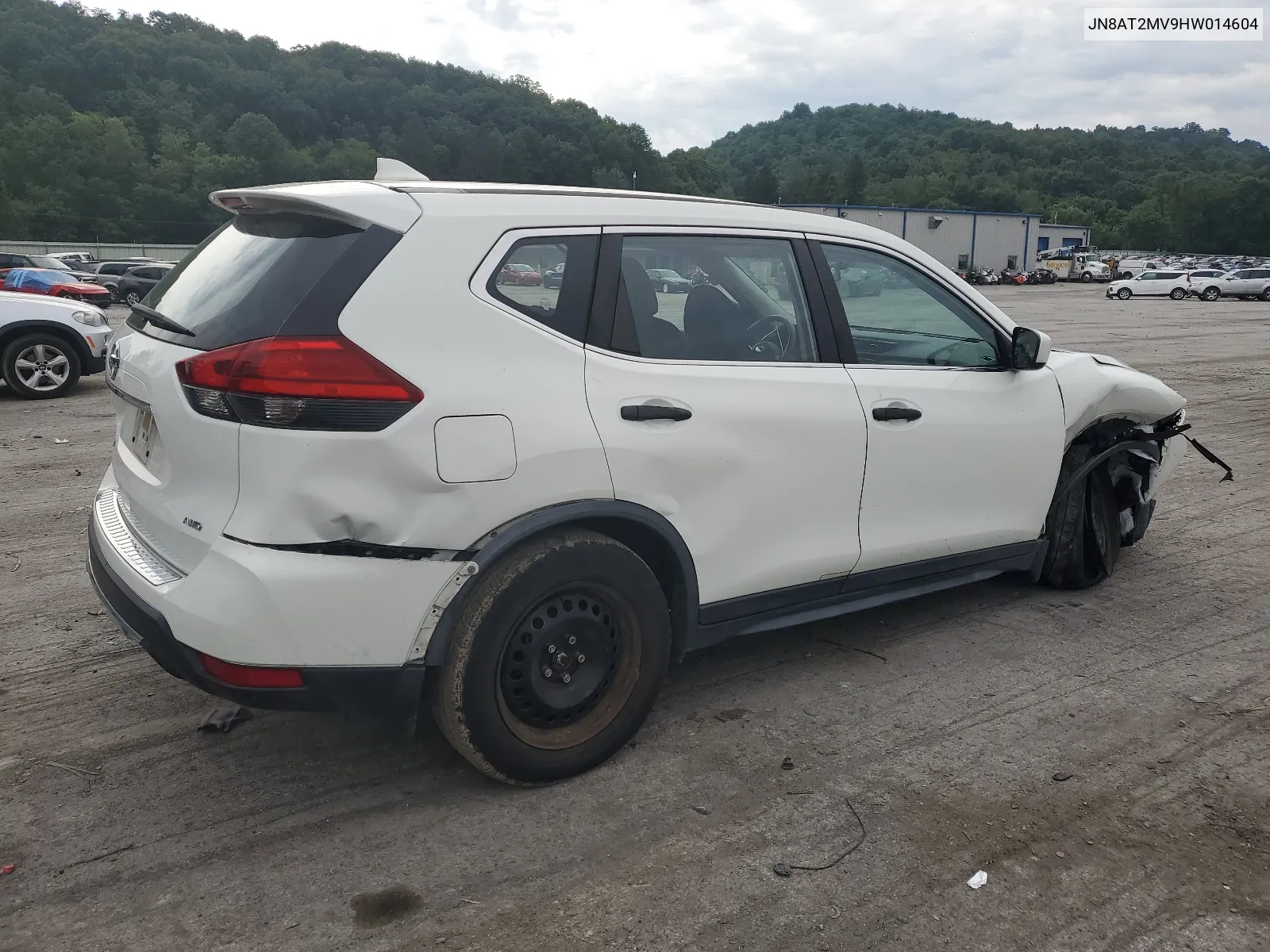 2017 Nissan Rogue S VIN: JN8AT2MV9HW014604 Lot: 64018244