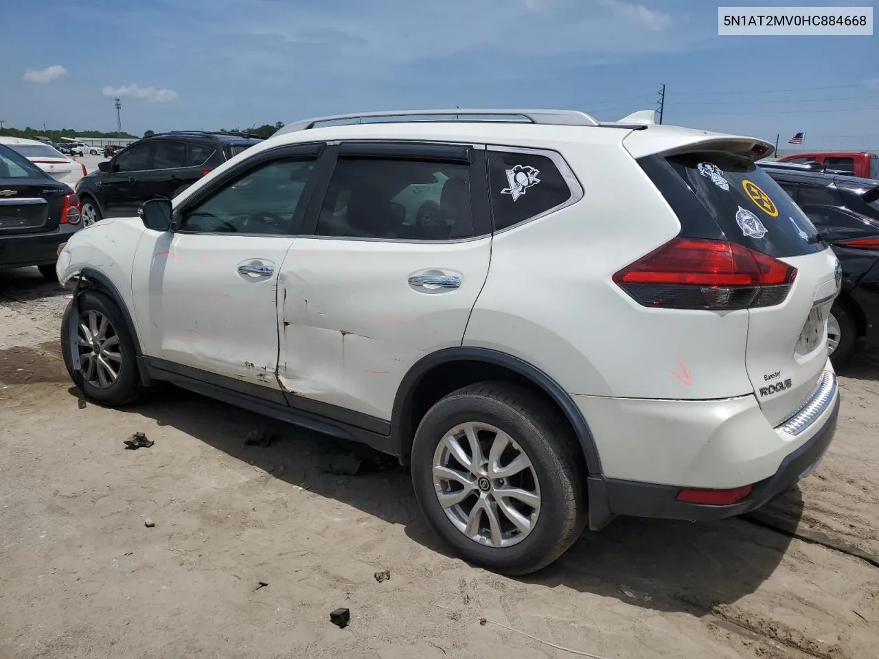 5N1AT2MV0HC884668 2017 Nissan Rogue Sv