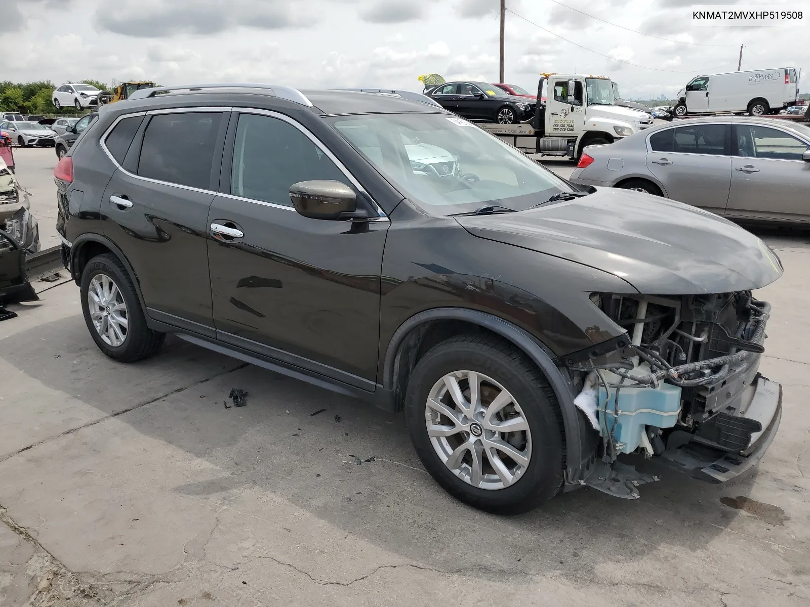 2017 Nissan Rogue S VIN: KNMAT2MVXHP519508 Lot: 64167594