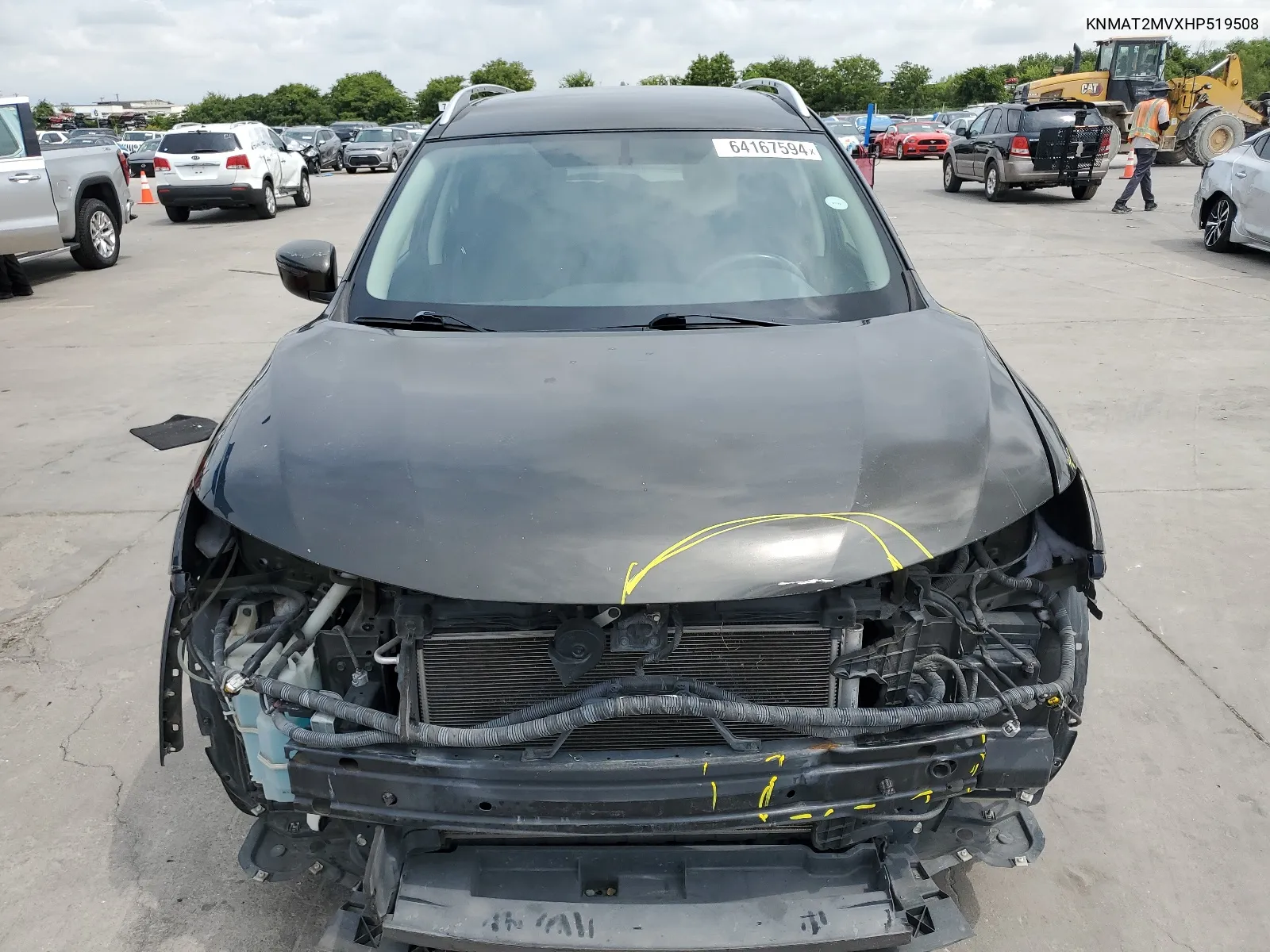 KNMAT2MVXHP519508 2017 Nissan Rogue S