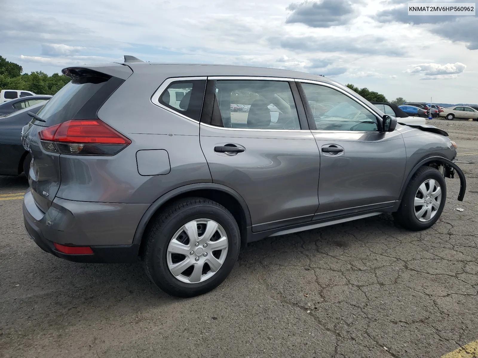 2017 Nissan Rogue S VIN: KNMAT2MV6HP560962 Lot: 64442024