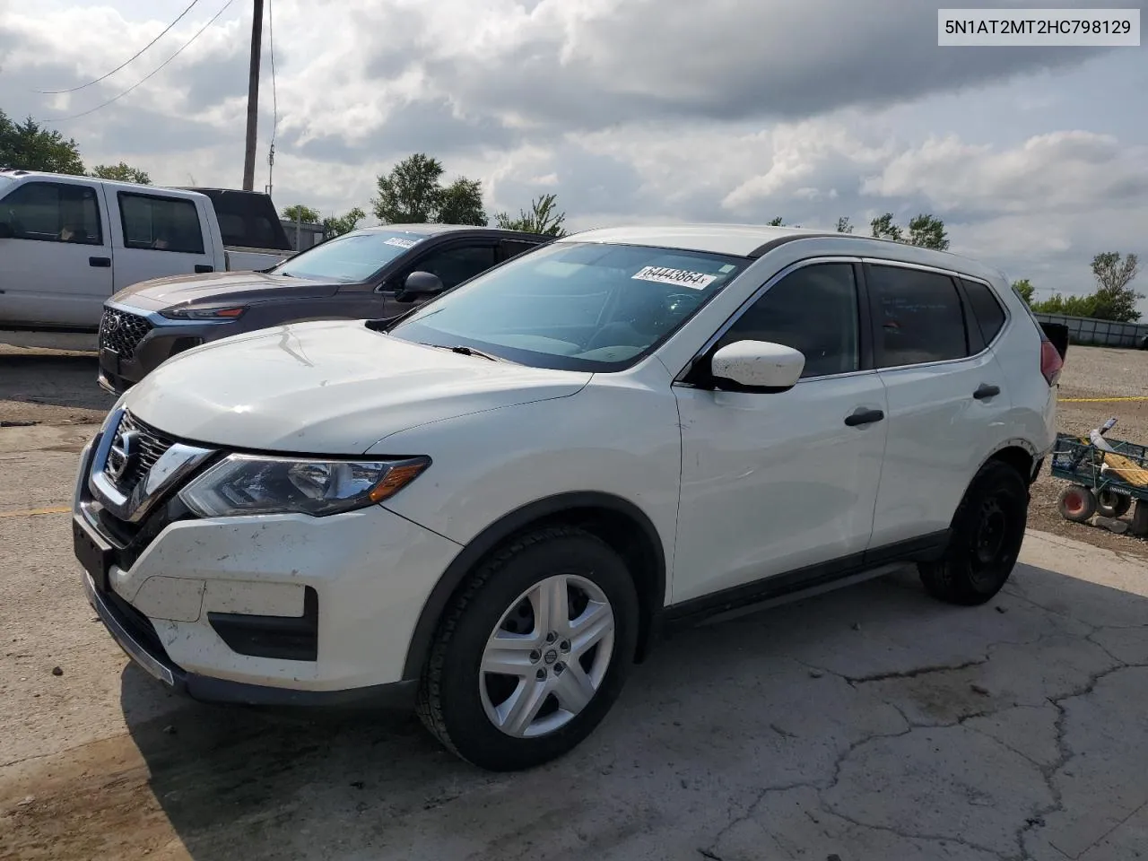 2017 Nissan Rogue S VIN: 5N1AT2MT2HC798129 Lot: 64443864