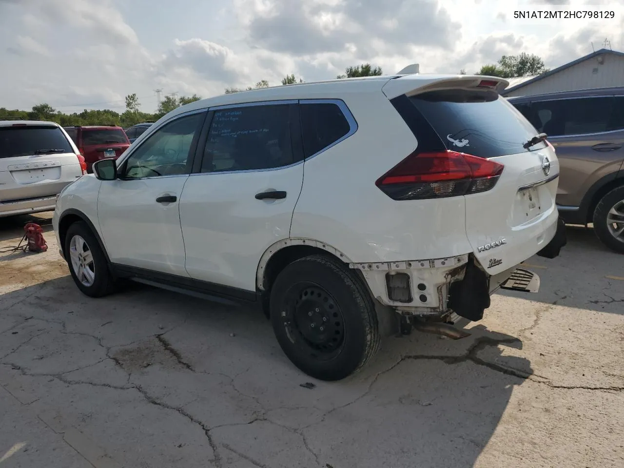 2017 Nissan Rogue S VIN: 5N1AT2MT2HC798129 Lot: 64443864