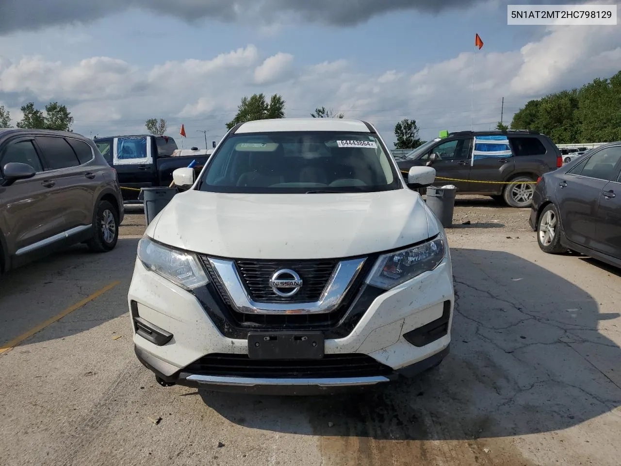 2017 Nissan Rogue S VIN: 5N1AT2MT2HC798129 Lot: 64443864