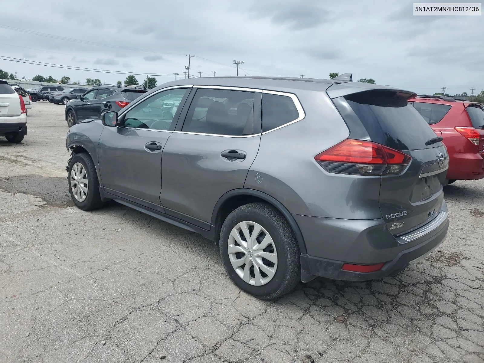 2017 Nissan Rogue Sv VIN: 5N1AT2MN4HC812436 Lot: 64480234