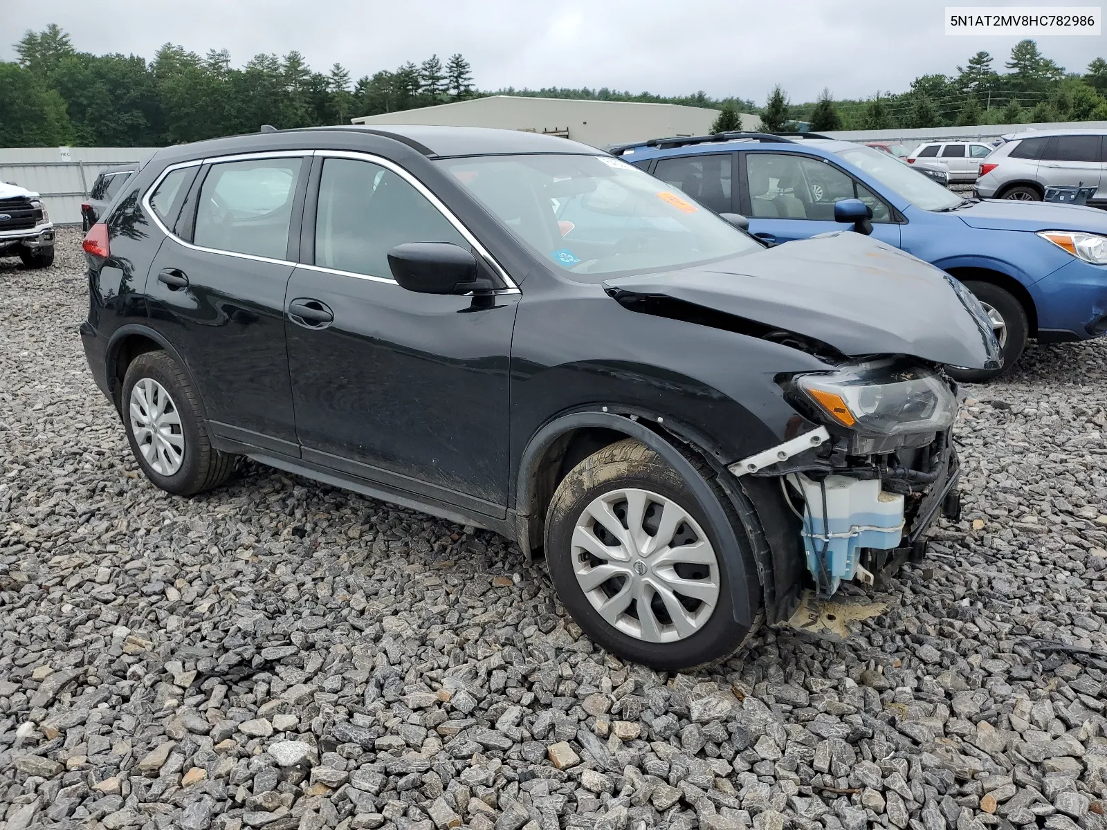 2017 Nissan Rogue Sv VIN: 5N1AT2MV8HC782986 Lot: 64557124