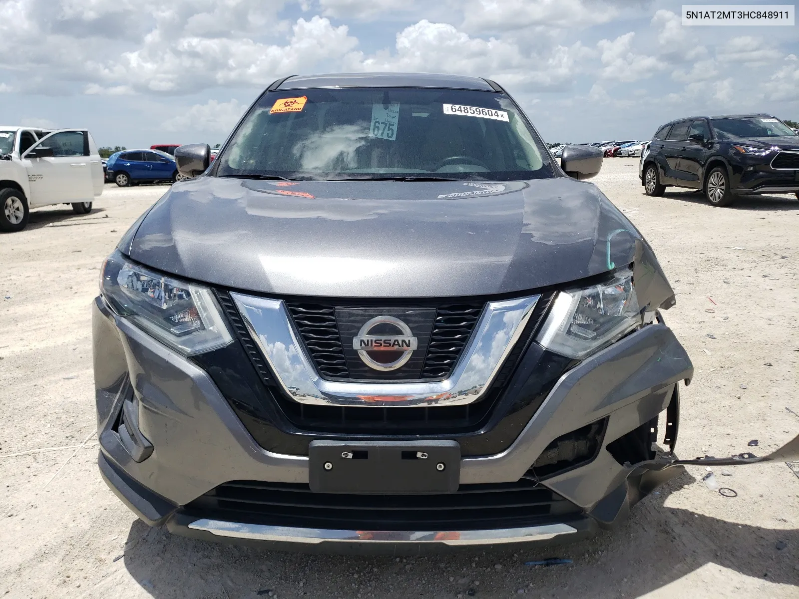 5N1AT2MT3HC848911 2017 Nissan Rogue S