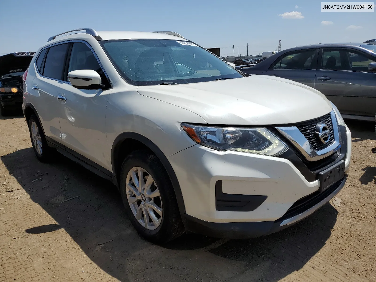 JN8AT2MV2HW004156 2017 Nissan Rogue S