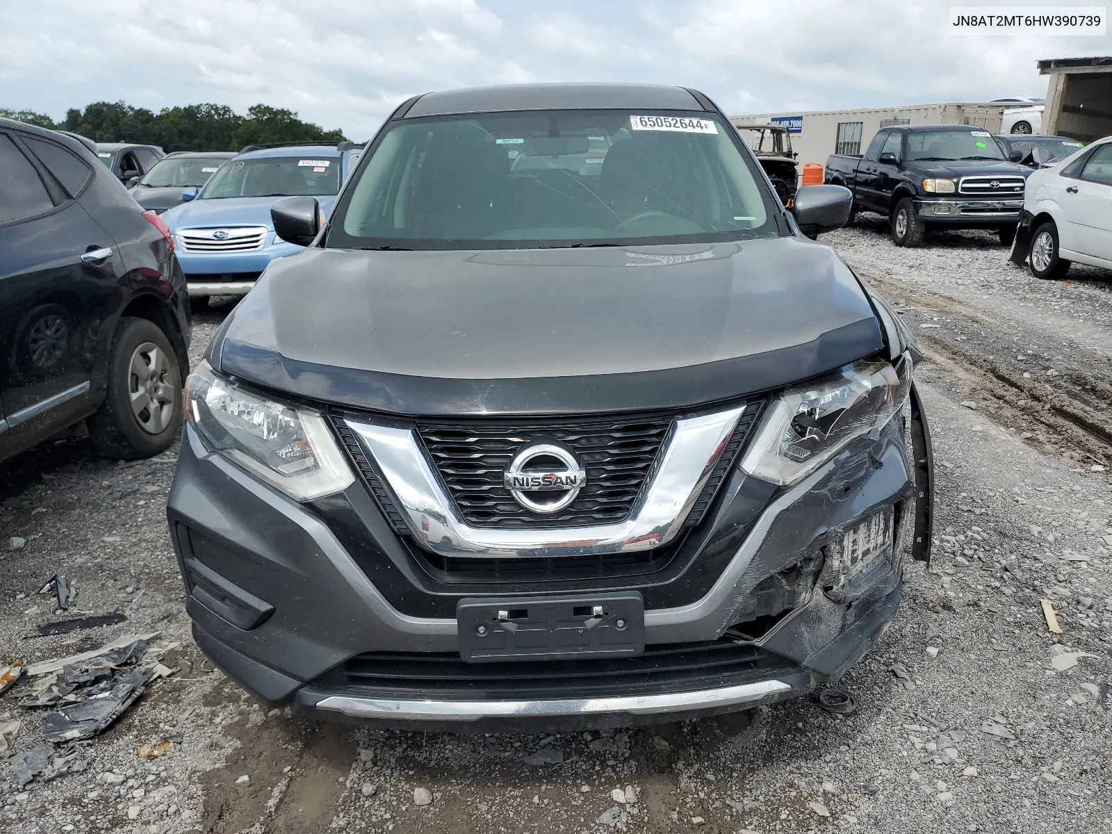 2017 Nissan Rogue S VIN: JN8AT2MT6HW390739 Lot: 65052644