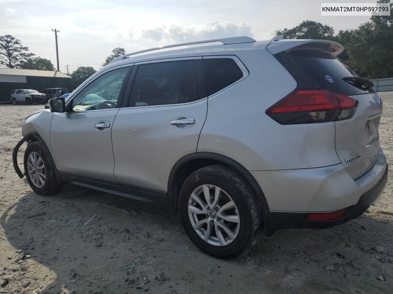 2017 Nissan Rogue S VIN: KNMAT2MT0HP597293 Lot: 65054614