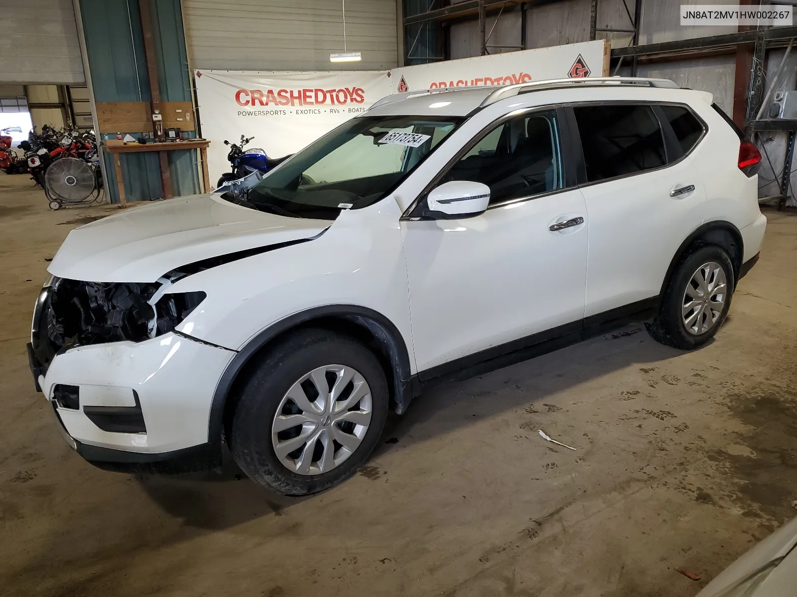 JN8AT2MV1HW002267 2017 Nissan Rogue S