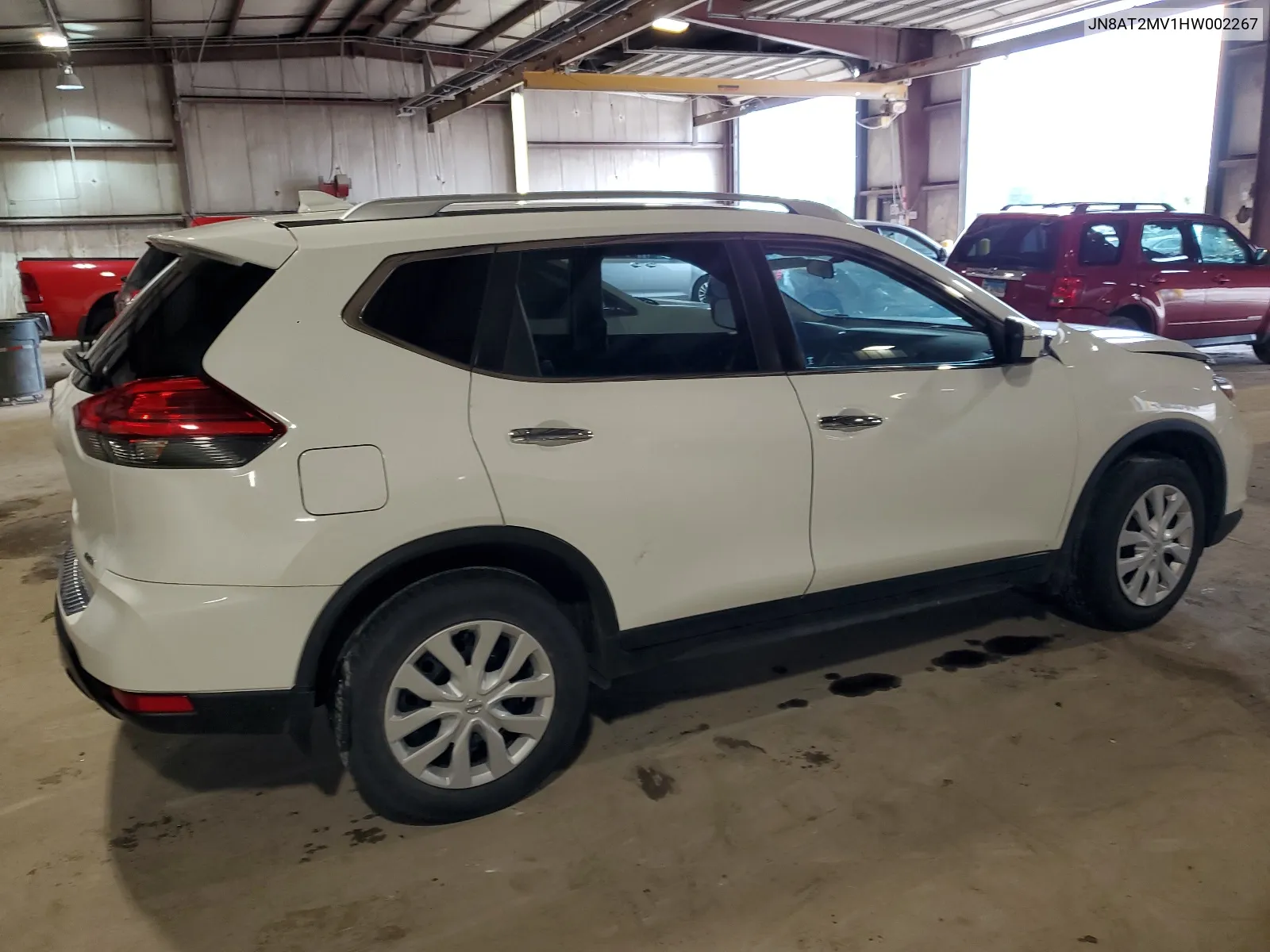 2017 Nissan Rogue S VIN: JN8AT2MV1HW002267 Lot: 65173754