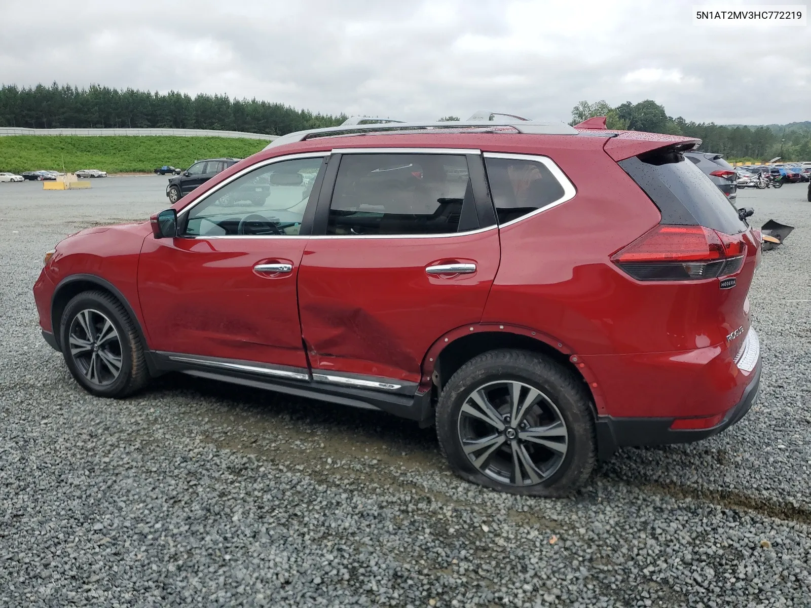 2017 Nissan Rogue Sv VIN: 5N1AT2MV3HC772219 Lot: 65295464