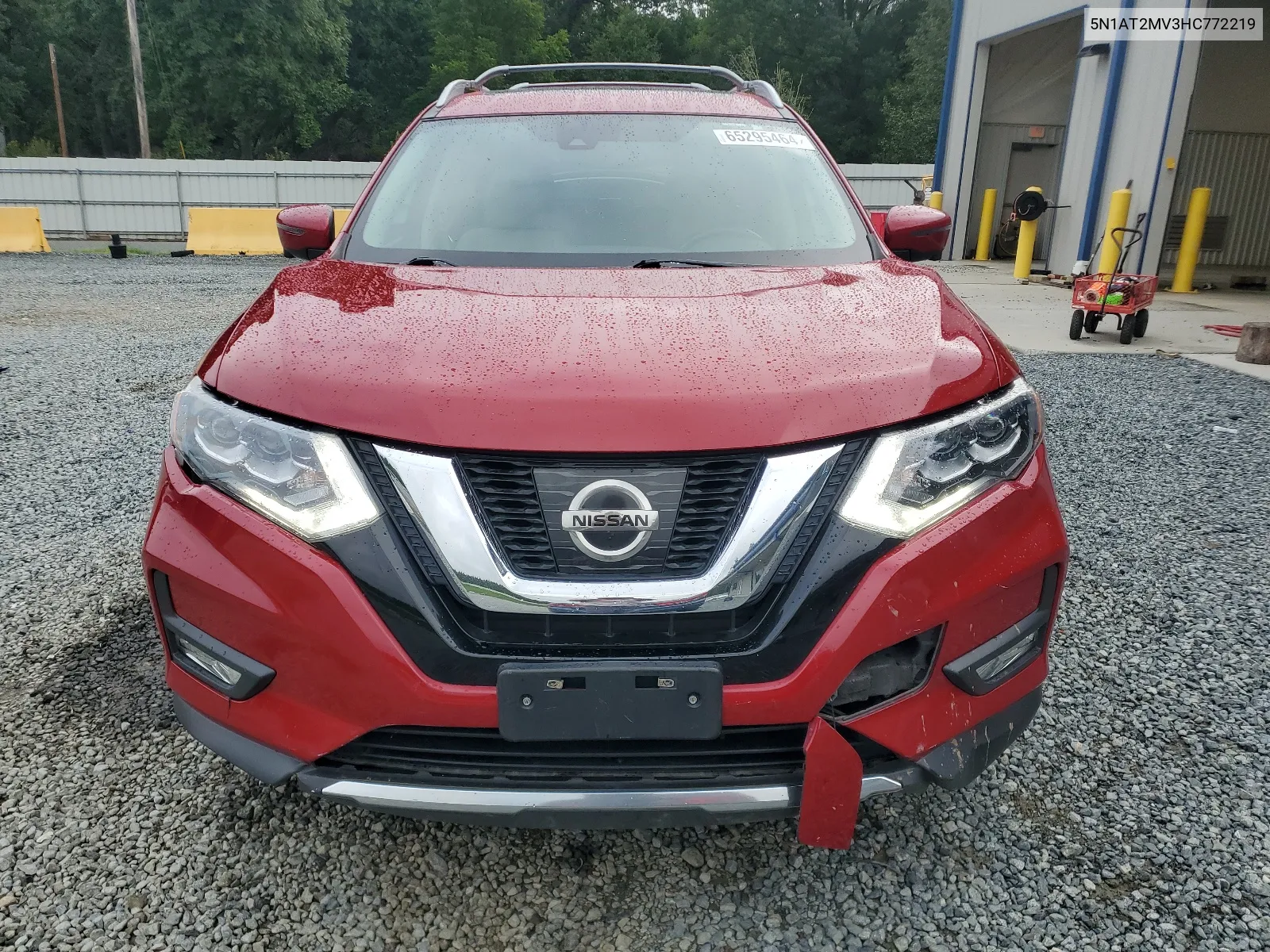 2017 Nissan Rogue Sv VIN: 5N1AT2MV3HC772219 Lot: 65295464