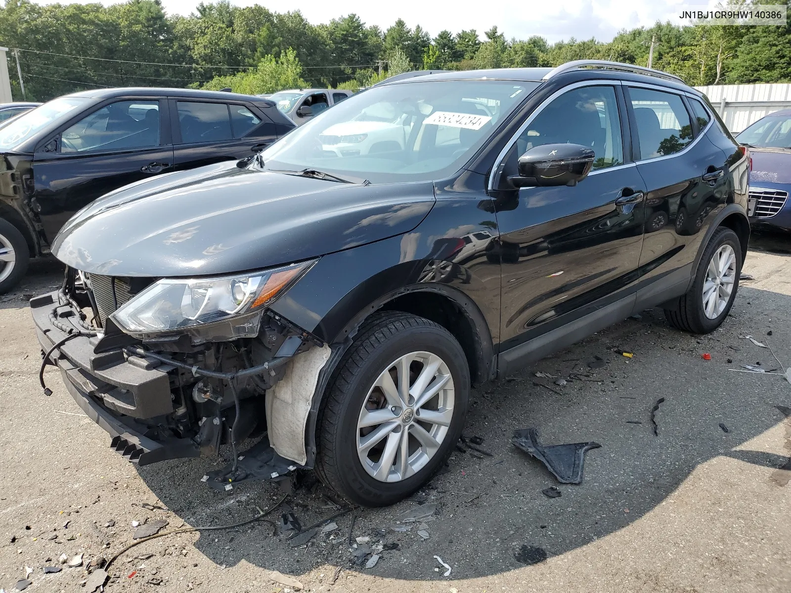 2017 Nissan Rogue Sport S VIN: JN1BJ1CR9HW140386 Lot: 65324234