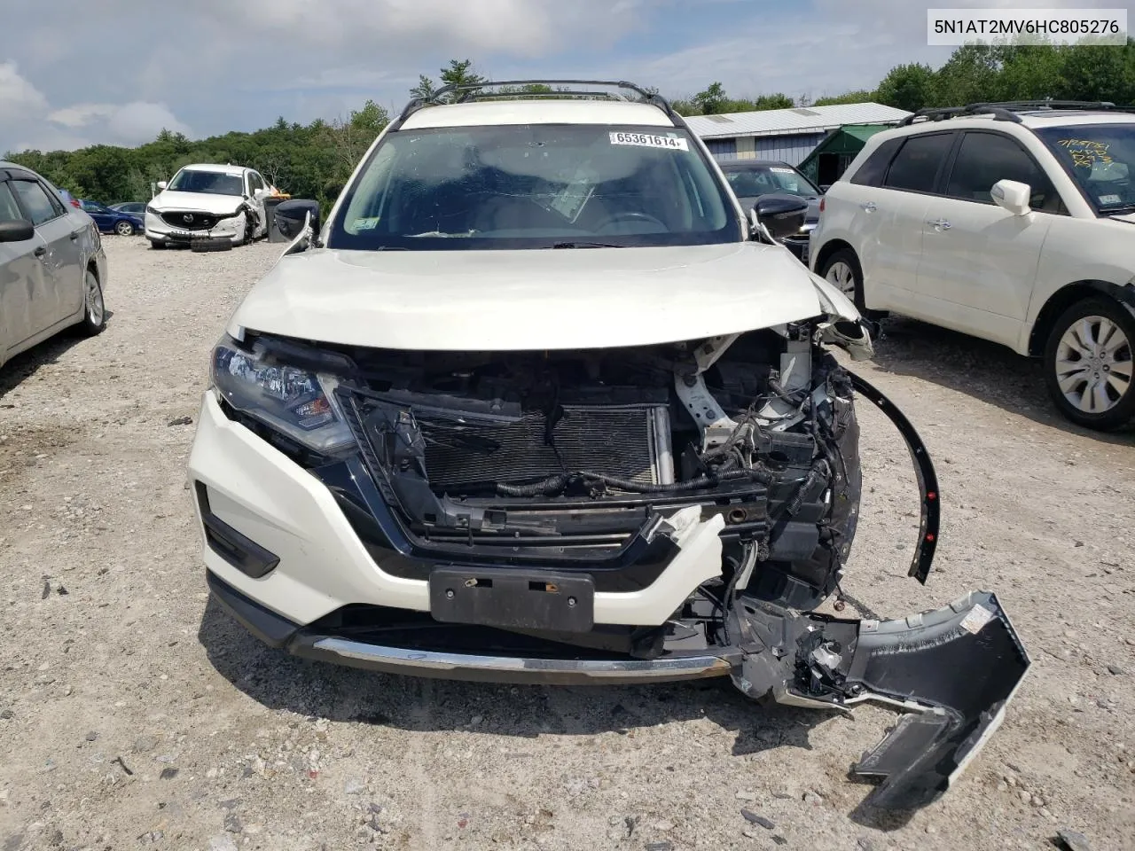 2017 Nissan Rogue Sv VIN: 5N1AT2MV6HC805276 Lot: 65361614