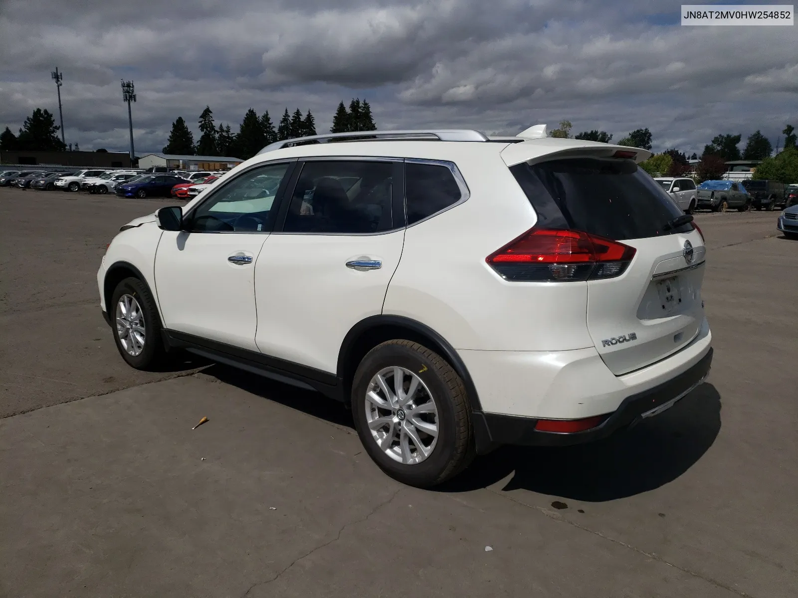 2017 Nissan Rogue S VIN: JN8AT2MV0HW254852 Lot: 65368724