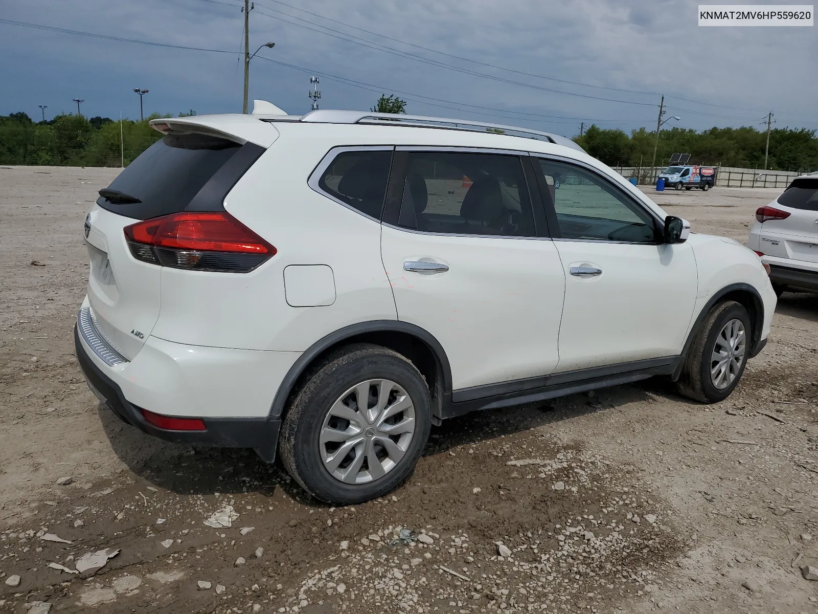 2017 Nissan Rogue S VIN: KNMAT2MV6HP559620 Lot: 65551184