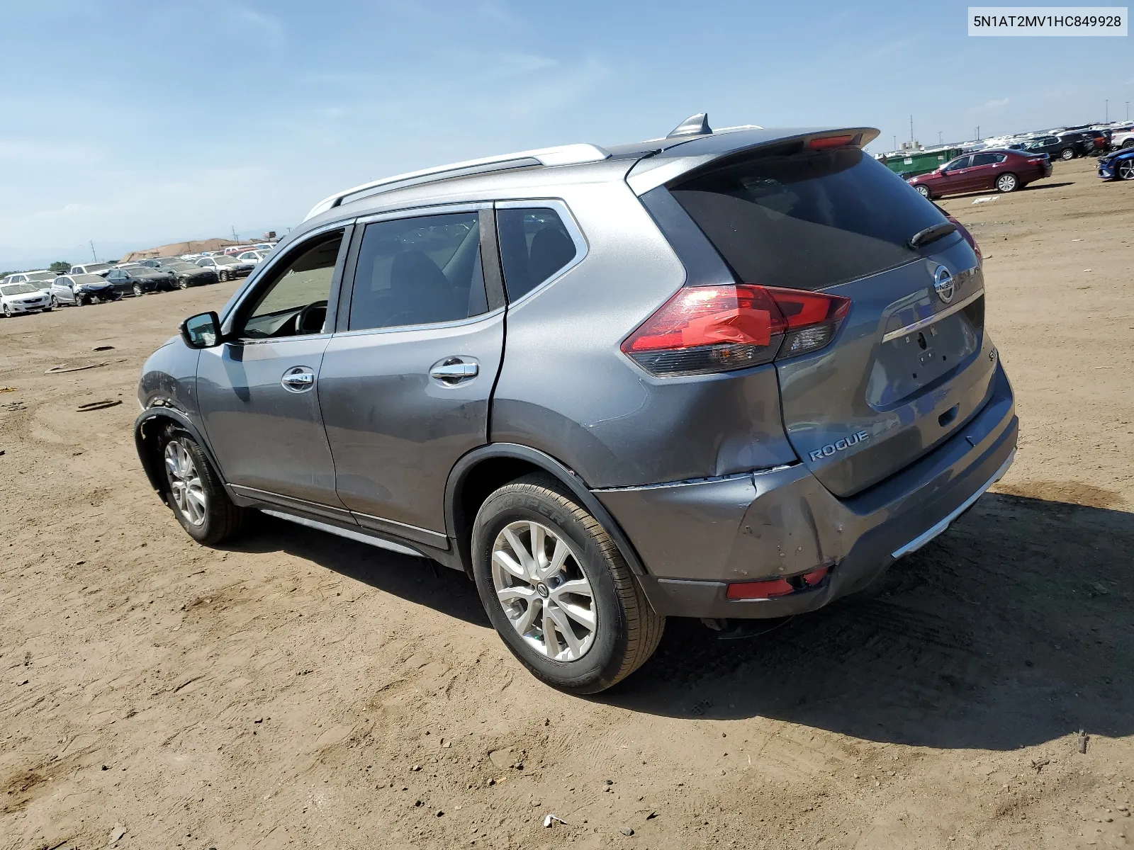 2017 Nissan Rogue Sv VIN: 5N1AT2MV1HC849928 Lot: 65783144