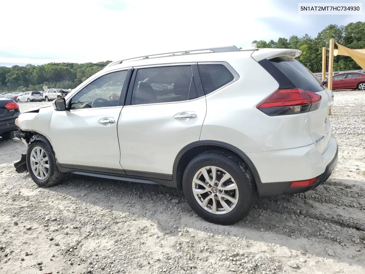 2017 Nissan Rogue S VIN: 5N1AT2MT7HC734930 Lot: 66167024