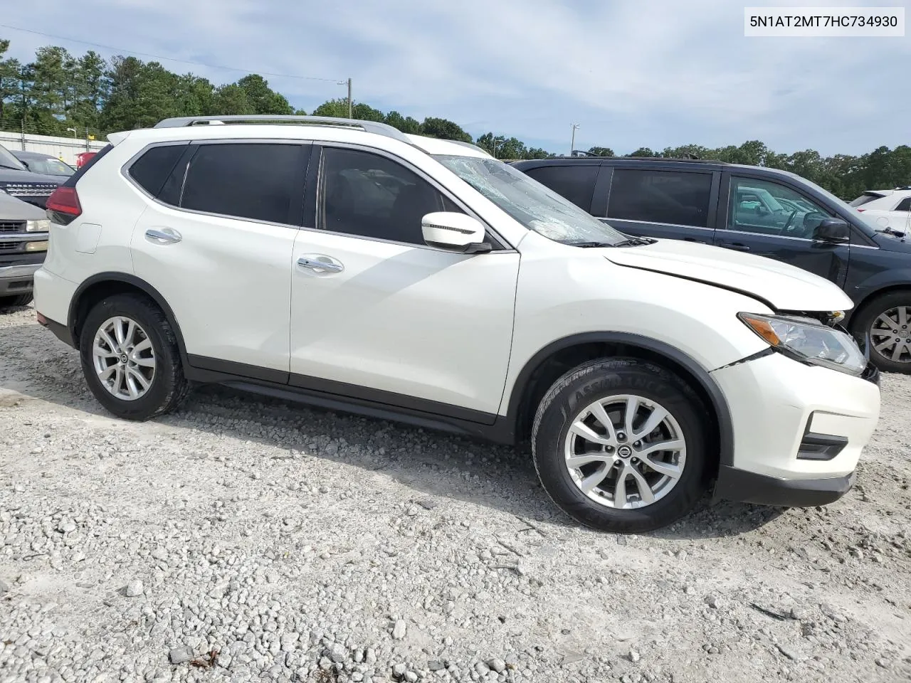 2017 Nissan Rogue S VIN: 5N1AT2MT7HC734930 Lot: 66167024