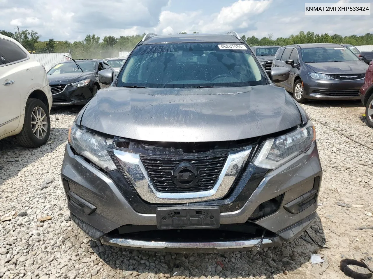 KNMAT2MTXHP533424 2017 Nissan Rogue S