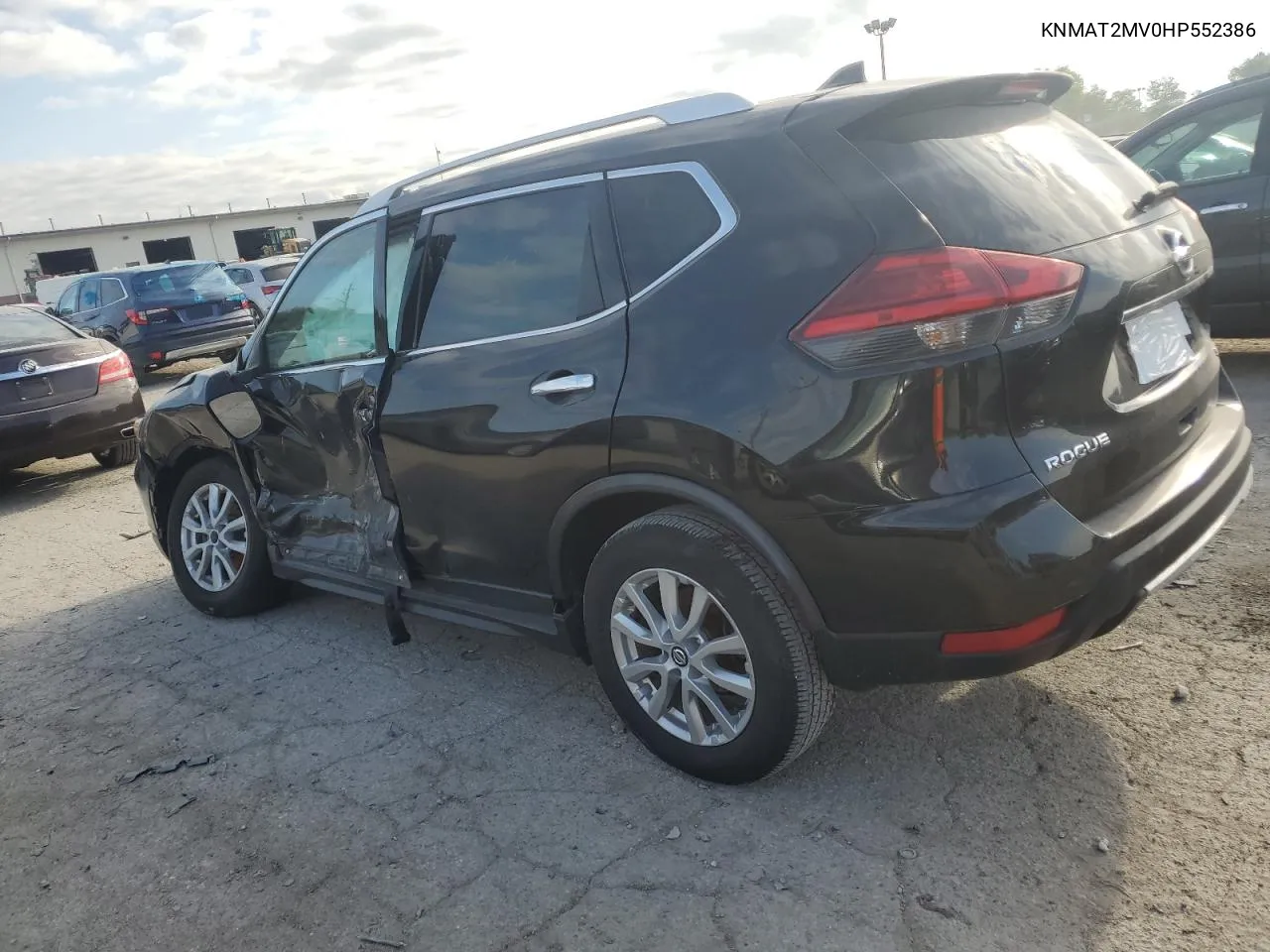 2017 Nissan Rogue S VIN: KNMAT2MV0HP552386 Lot: 66204174