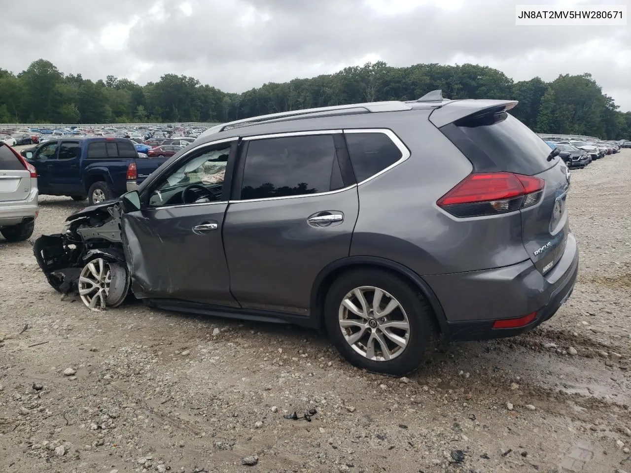 2017 Nissan Rogue S VIN: JN8AT2MV5HW280671 Lot: 66288084