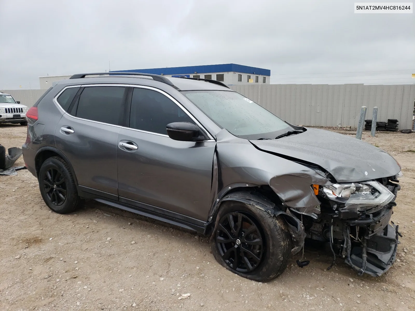 2017 Nissan Rogue Sv VIN: 5N1AT2MV4HC816244 Lot: 66440694