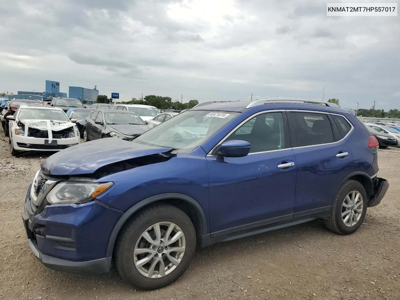 2017 Nissan Rogue S VIN: KNMAT2MT7HP557017 Lot: 66521074