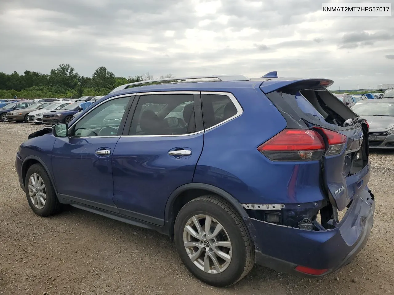 2017 Nissan Rogue S VIN: KNMAT2MT7HP557017 Lot: 66521074