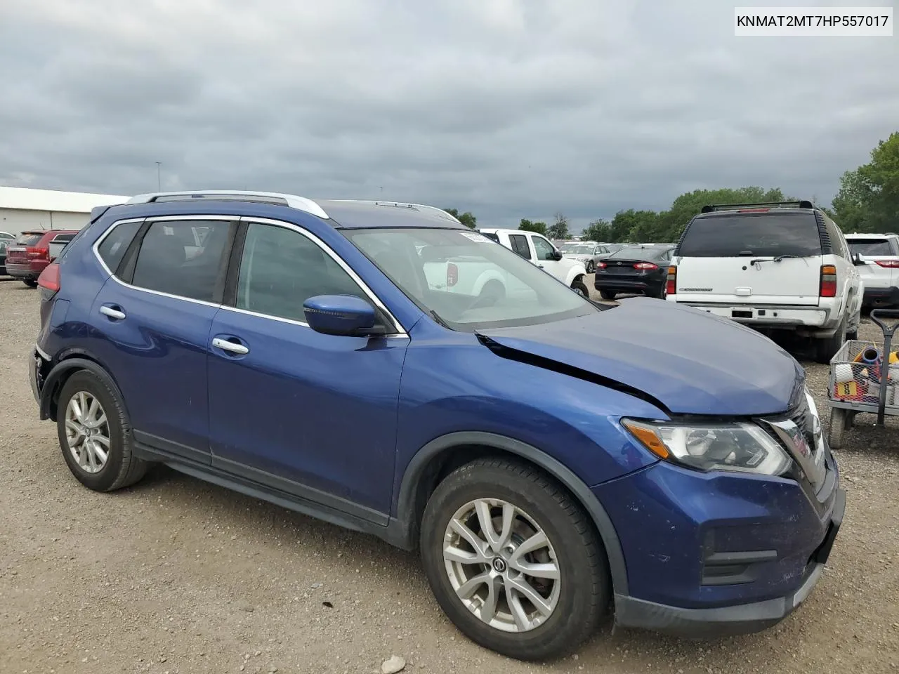 2017 Nissan Rogue S VIN: KNMAT2MT7HP557017 Lot: 66521074