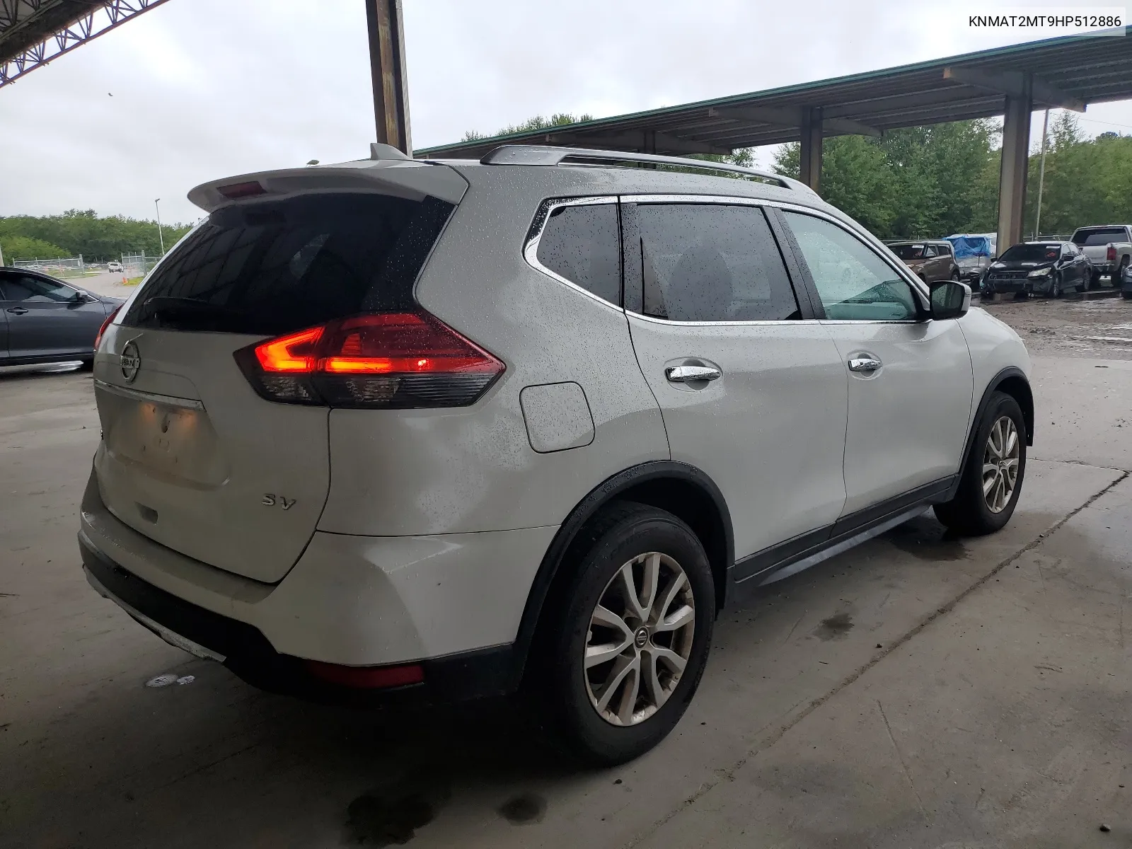 2017 Nissan Rogue S VIN: KNMAT2MT9HP512886 Lot: 66581644