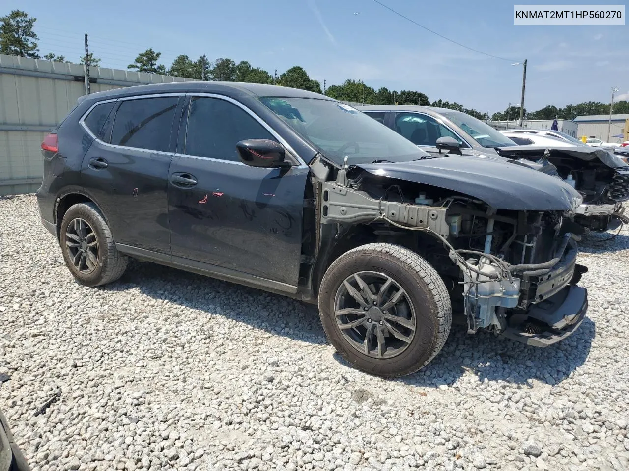 2017 Nissan Rogue S VIN: KNMAT2MT1HP560270 Lot: 66675564